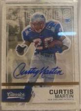 Curtis Martin [Autograph Gold] #170