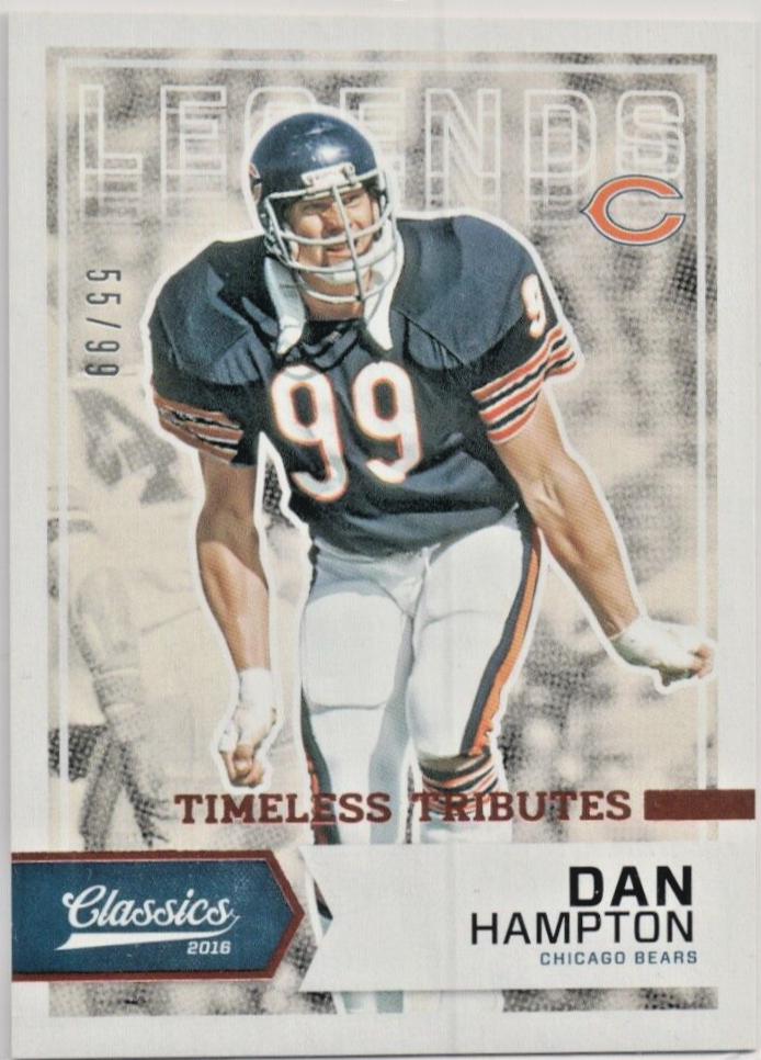 Dan Hampton [Timeless Tributes Bronze] #180