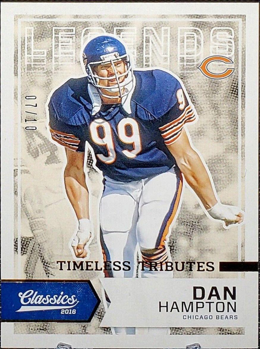 Dan Hampton [Timeless Tributes Gold] #180
