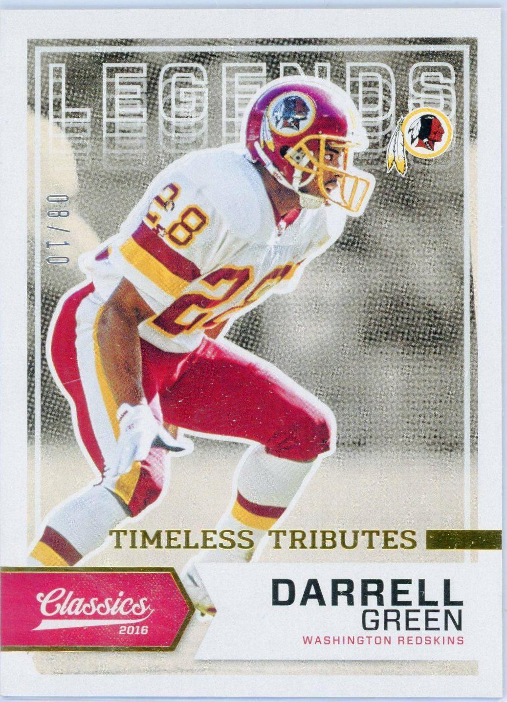 Darrell Green [Timeless Tributes Gold] #200