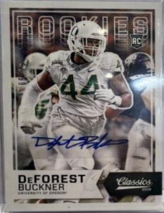 DeForest Buckner [Autograph Gold] #250
