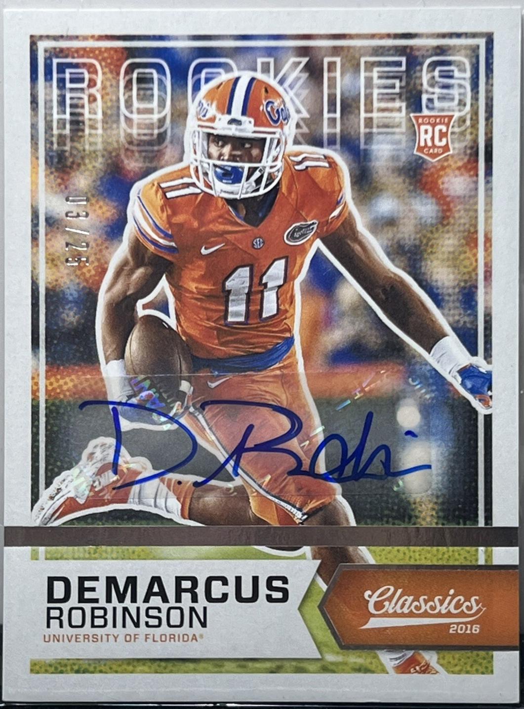 Demarcus Robinson [Autograph Silver] #270