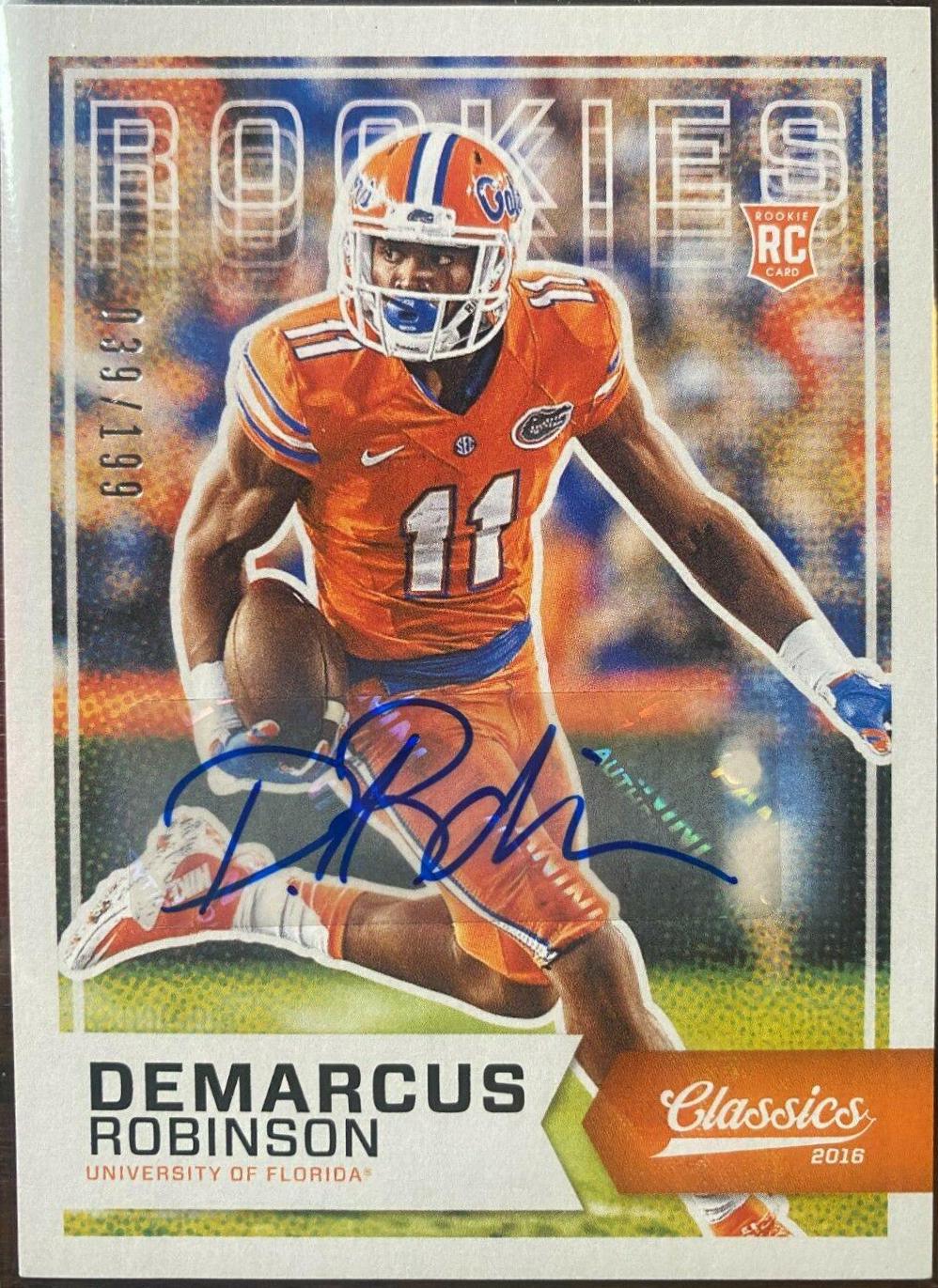 Demarcus Robinson [Autograph] #270