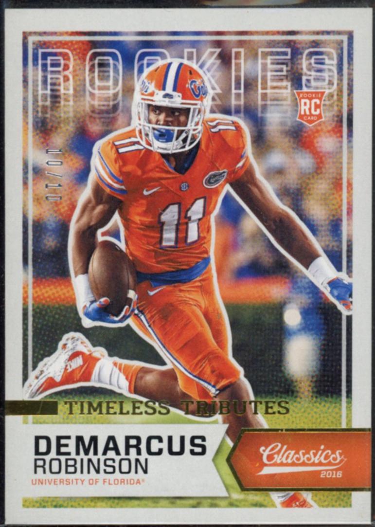 Demarcus Robinson [Timeless Tributes Gold] #270