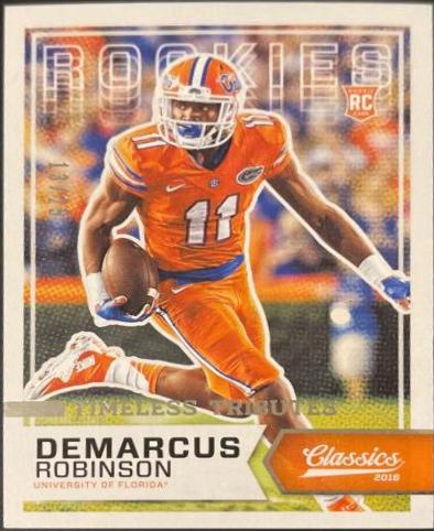 Demarcus Robinson [Timeless Tributes Silver] #270