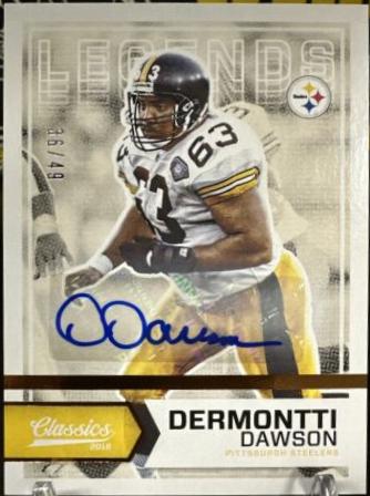 Dermontti Dawson [Autograph Bronze] #117