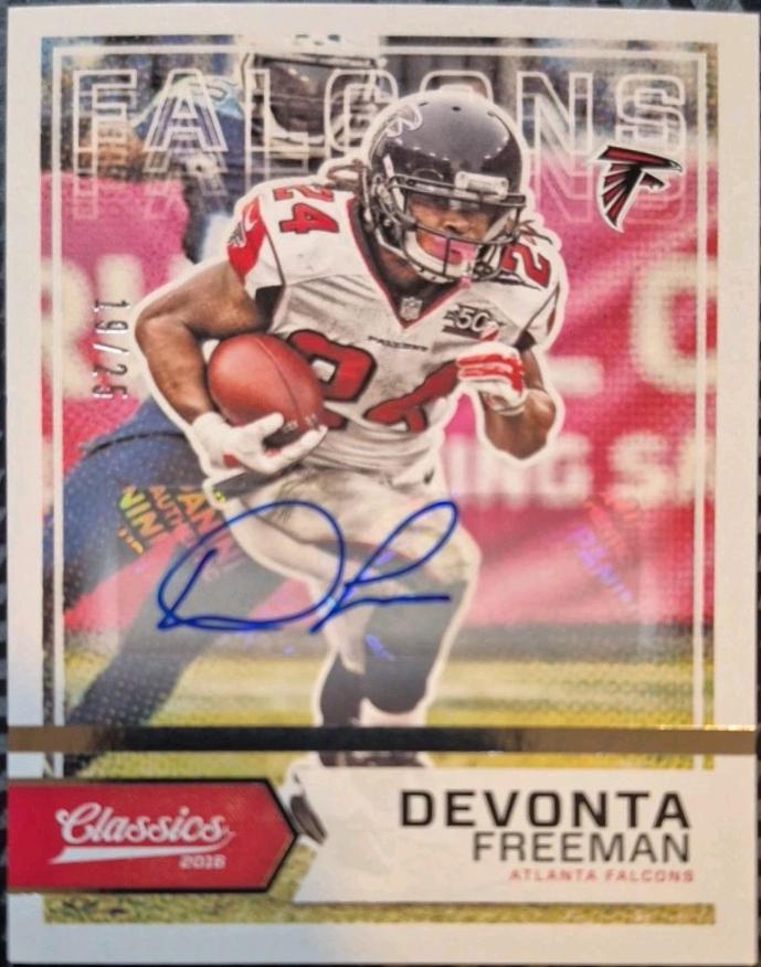 Devonta Freeman [Autograph Silver] #77