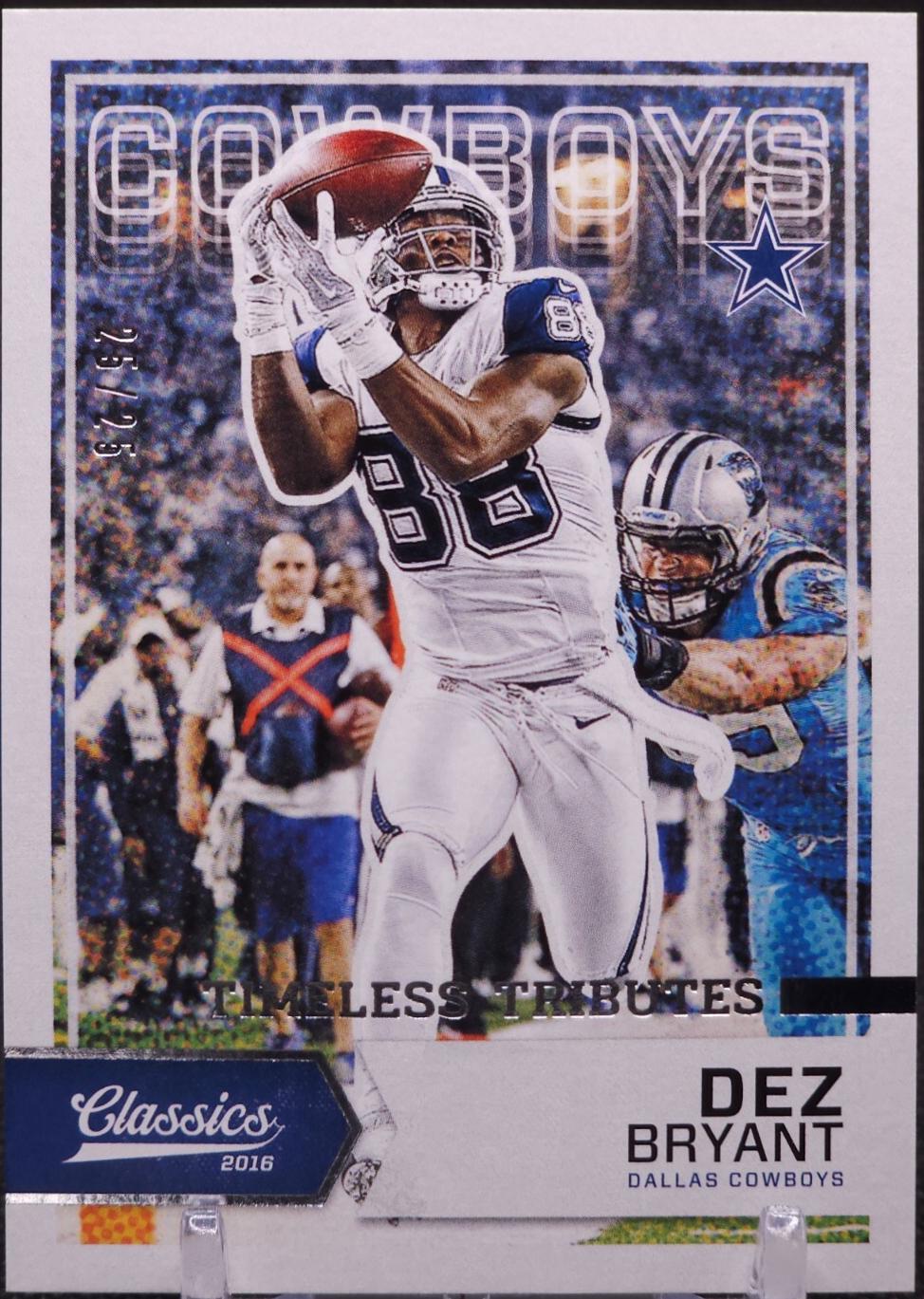 Dez Bryant [White Jersey Timeless Tributes Silver] #98
