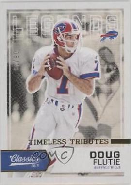Doug Flutie [Timeless Tributes Gold] #162
