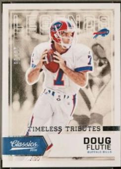 Doug Flutie [Timeless Tributes Silver] #162
