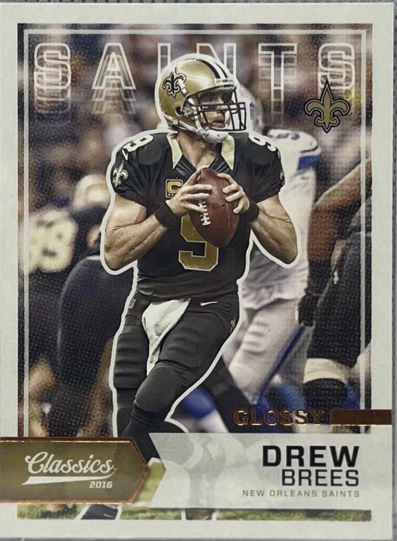 Drew Brees [Black Jersey Glossy] #97