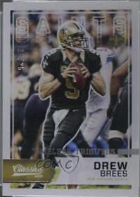 Drew Brees [Black Jersey Timeless Tributes Silver] #97