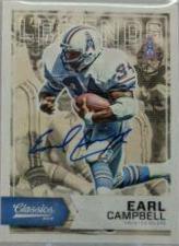 Earl Campbell [Autograph] #192