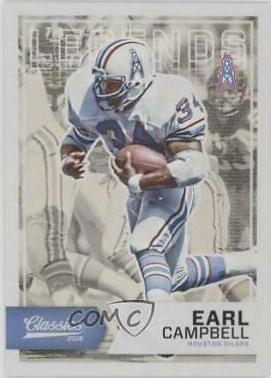 Earl Campbell [Red Back] #192
