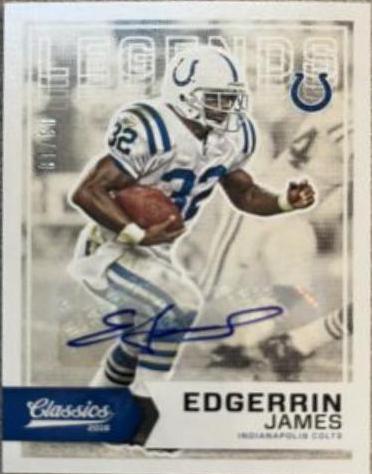 Edgerrin James [Autograph Gold] #104