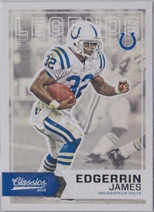 Edgerrin James [Red Back] #104