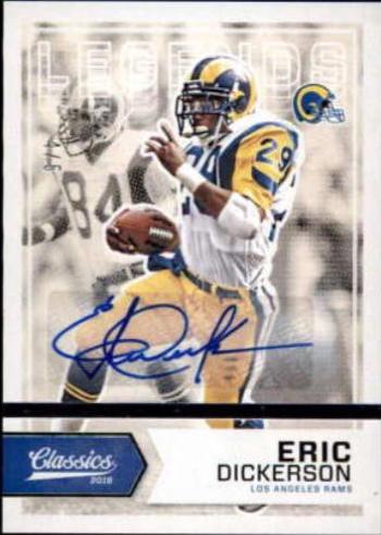 Eric Dickerson [Autograph Silver] #124