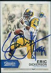 Eric Dickerson [Autograph] #124