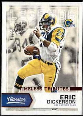 Eric Dickerson [Timeless Tributes Bronze] #124