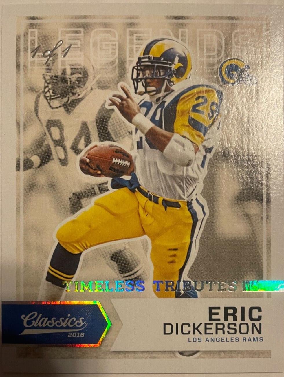 Eric Dickerson [Timeless Tributes Silver] #124