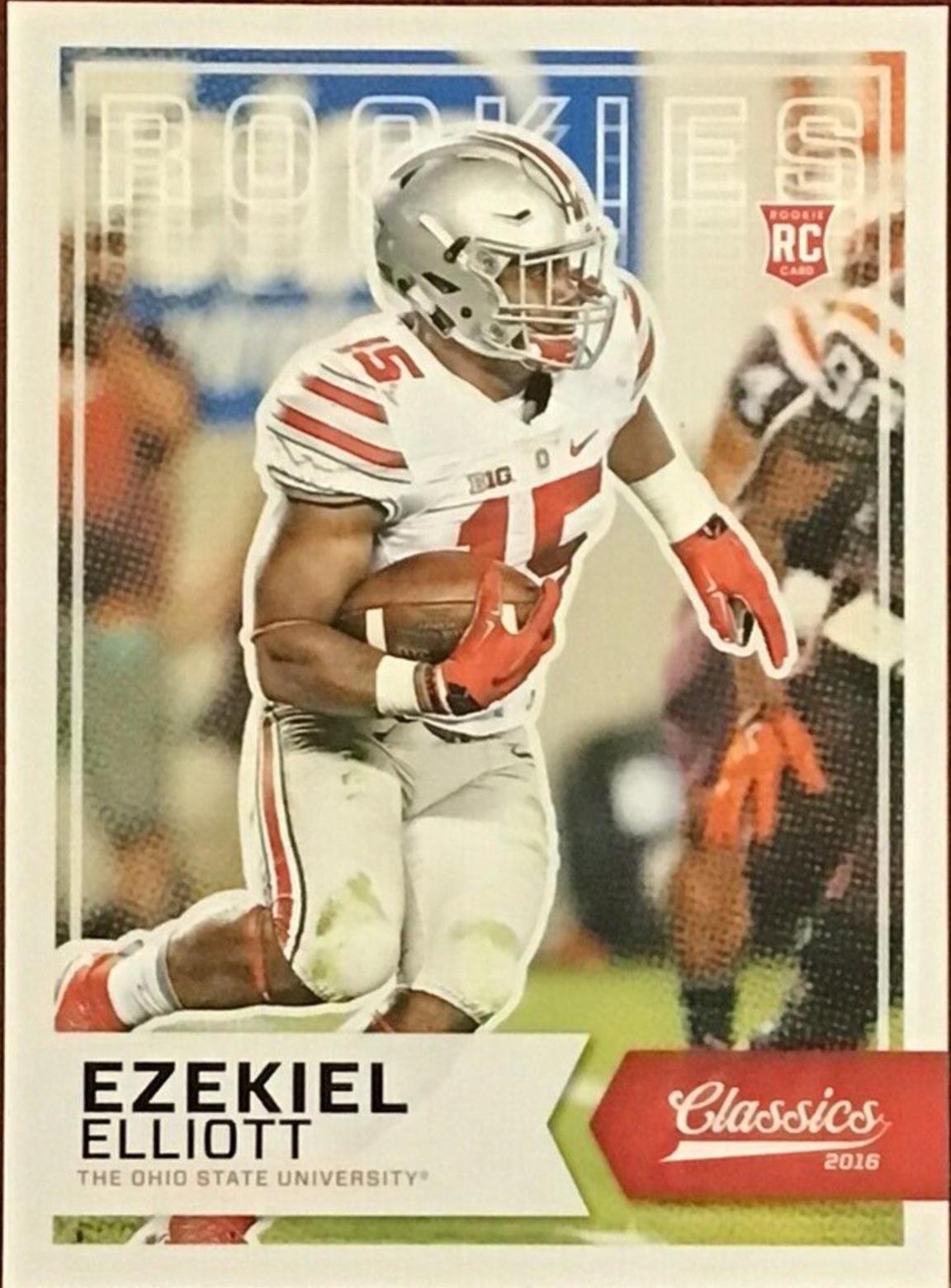 Ezekiel Elliott [White Jersey Blue Back] #212