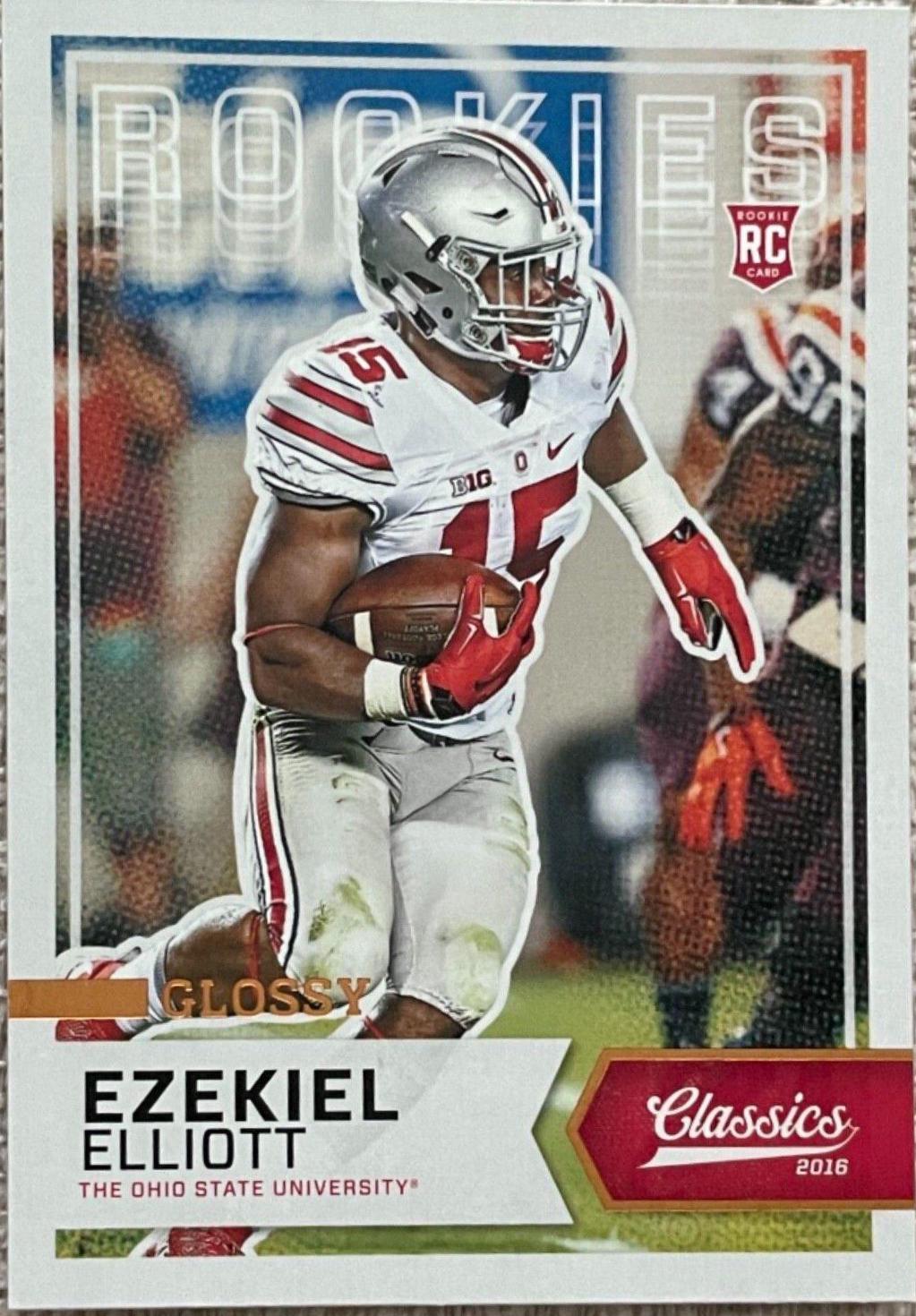 Ezekiel Elliott [White Jersey Glossy] #212