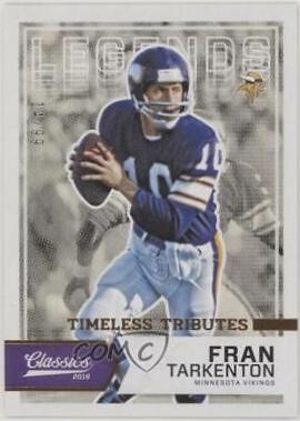 Fran Tarkenton [Timeless Tributes Bronze] #144