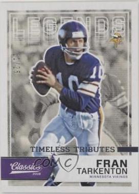 Fran Tarkenton [Timeless Tributes Silver] #144