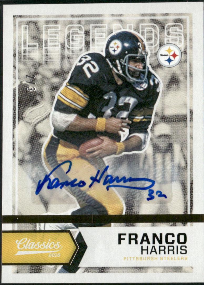 Franco Harris [Autograph Gold] #154