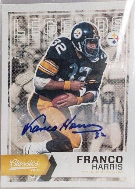 Franco Harris [Autograph] #154