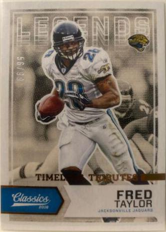Fred Taylor [Timeless Tributes Bronze] #184