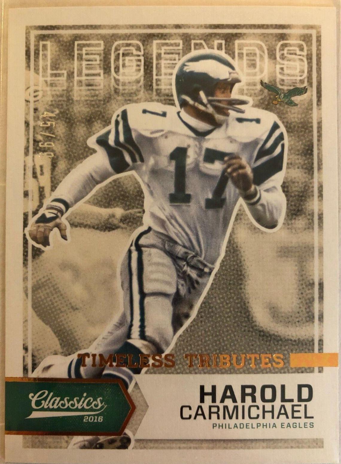 Harold Carmichael [Timeless Tributes Bronze] #106