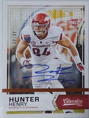 Hunter Henry [Autograph Bronze] #232