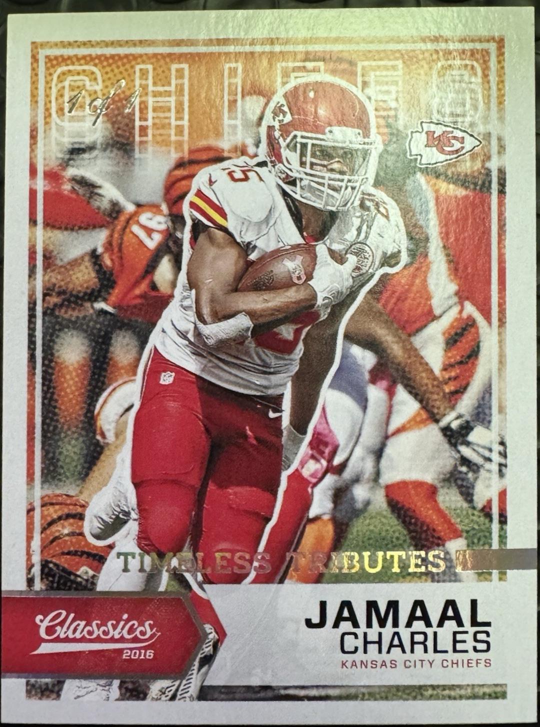 Jamaal Charles [Timeless Tributes Silver] #69