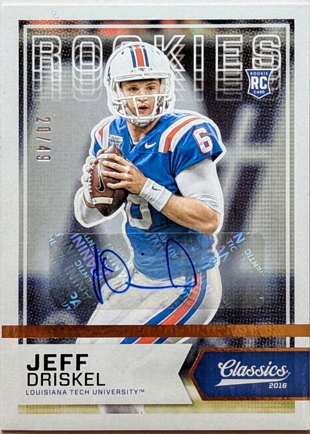 Jeff Driskel [Autograph Bronze] #214