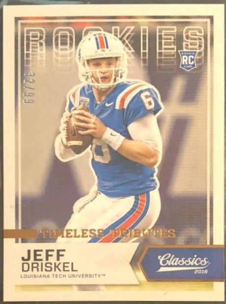 Jeff Driskel [Timeless Tributes Bronze] #214