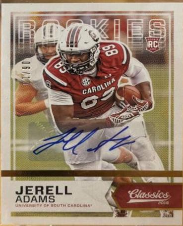 Jerell Adams [Autograph Gold] #224