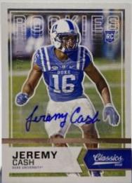 Jeremy Cash [Autograph Bronze] #234