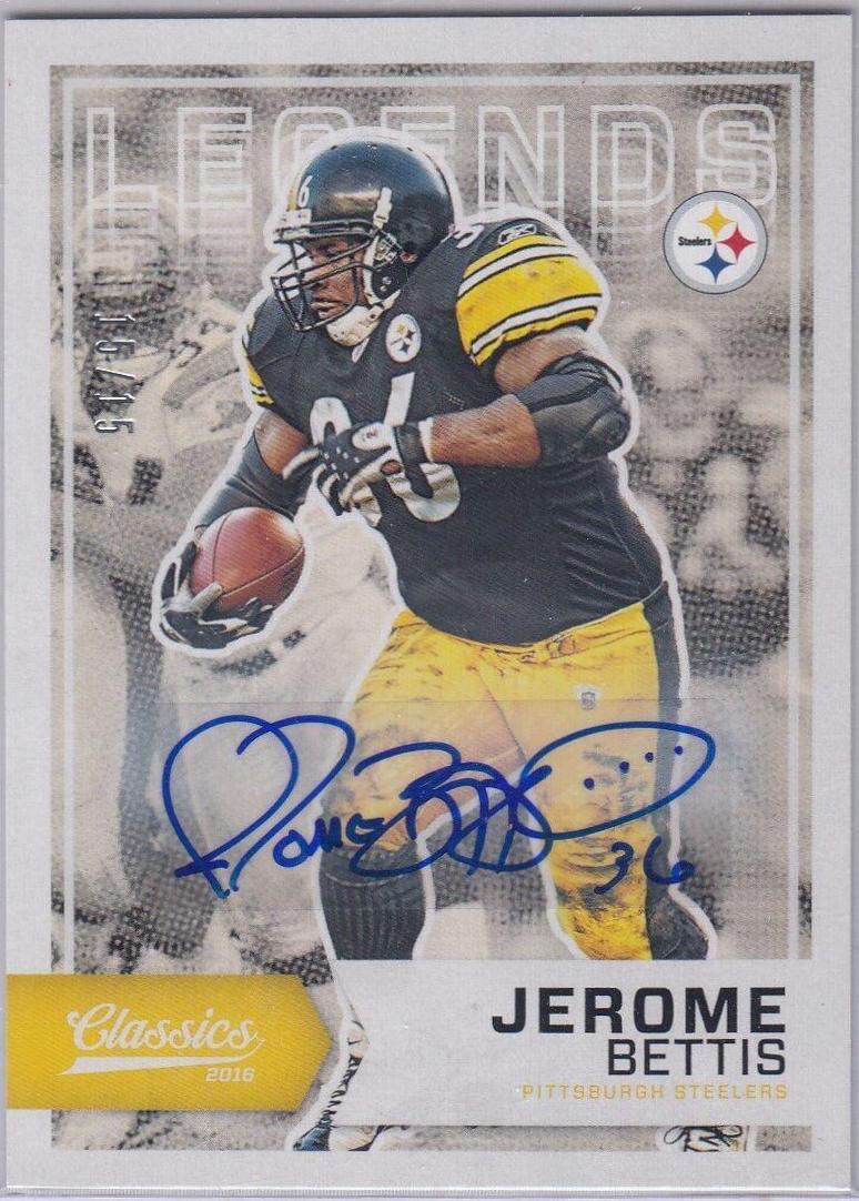 Jerome Bettis [Autograph] #166