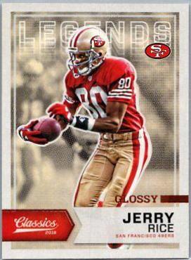 Jerry Rice [Red Jersey Blank Back] #176