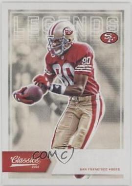 Jerry Rice [Red Jersey No Name] #176