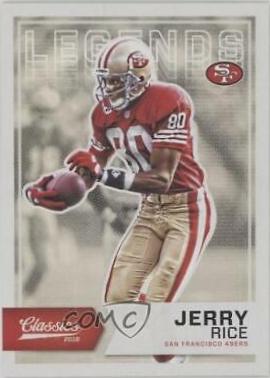 Jerry Rice [Red Jersey Red Back] #176