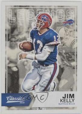 Jim Kelly [Blue Jersey Red Back] #186