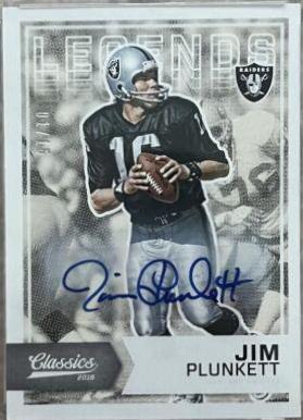 Jim Plunkett [Autograph] #107