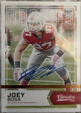 Joey Bosa [Red Jersey Autograph Bronze] #244