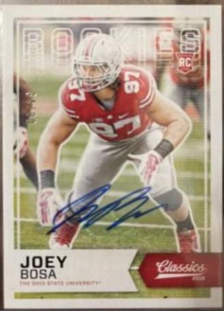 Joey Bosa [Red Jersey Autograph] #244
