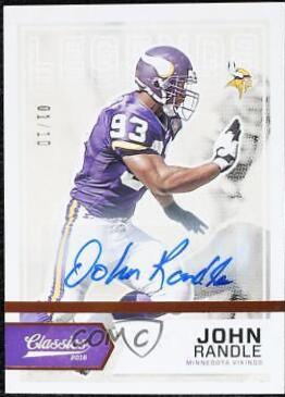 John Randle [Autograph Bronze] #167