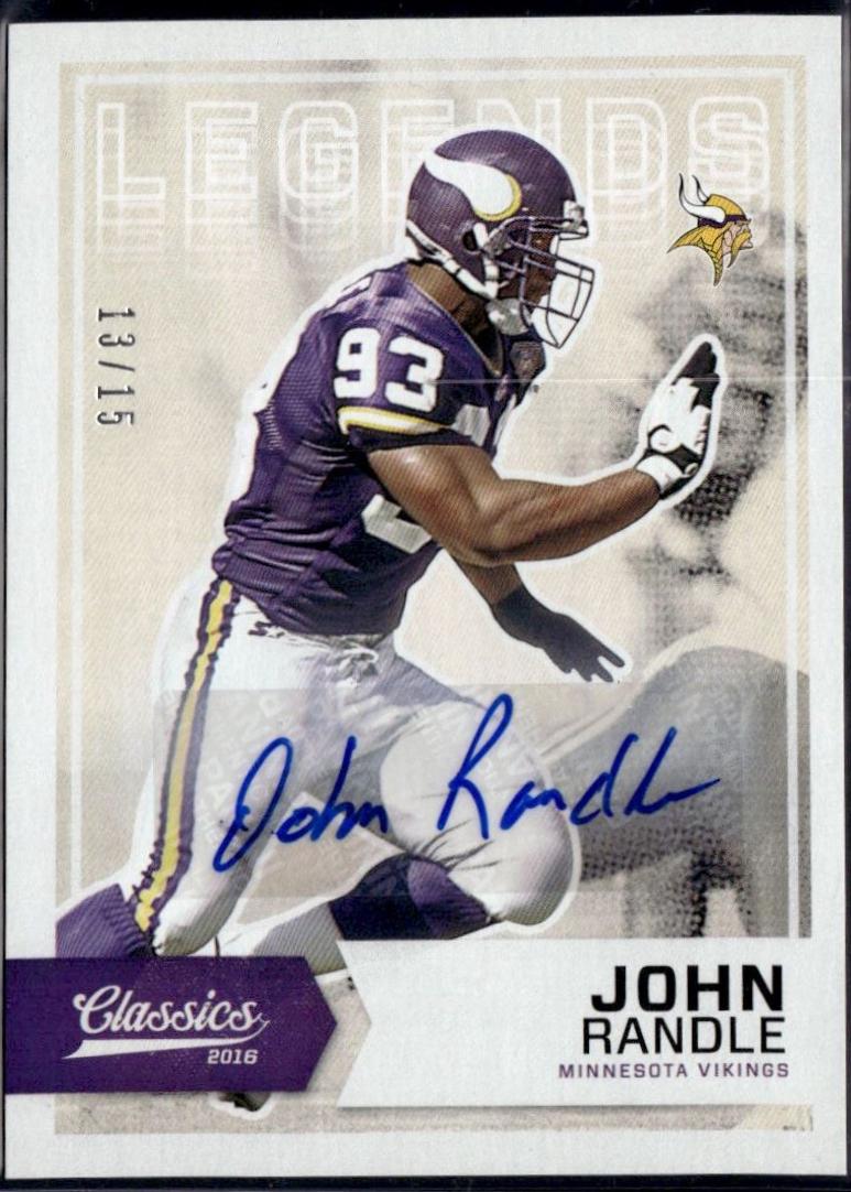 John Randle [Autograph] #167