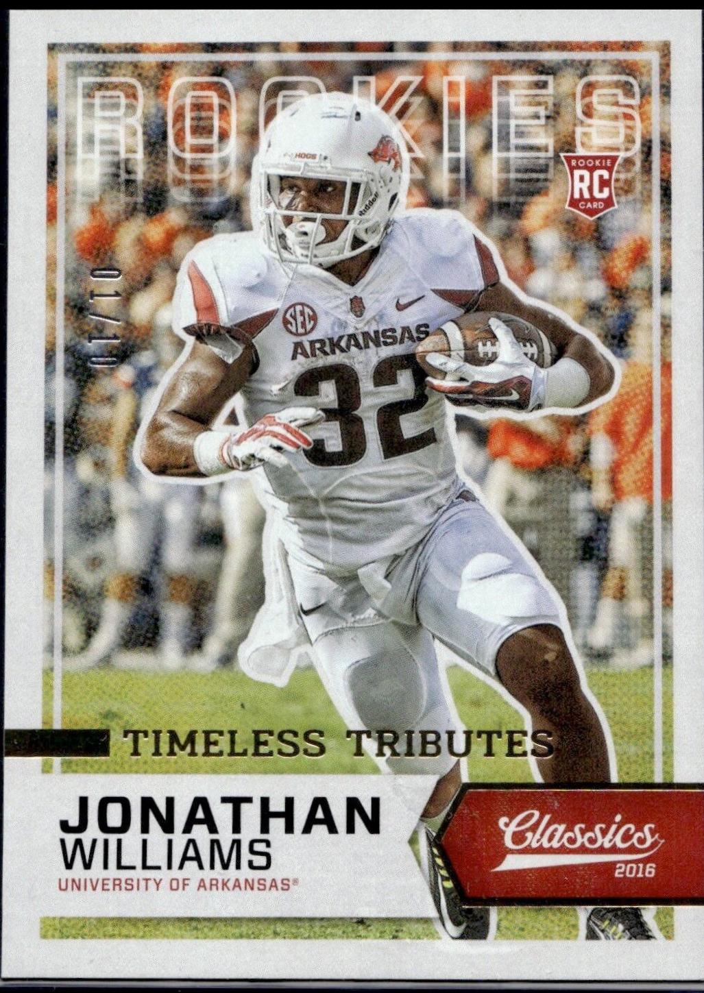 Jonathan Williams [Timeless Tributes Gold] #264
