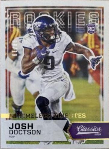 Josh Doctson [White Jersey Timeless Tributes Gold] #225